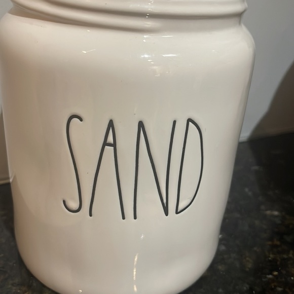 Rae Dunn - SAND - canister - Picture 2 of 6